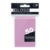 ULTRA PRO - Micas PRO-Gloss STND Deck Protector C/50 Rosa Brillante - Gamesmart